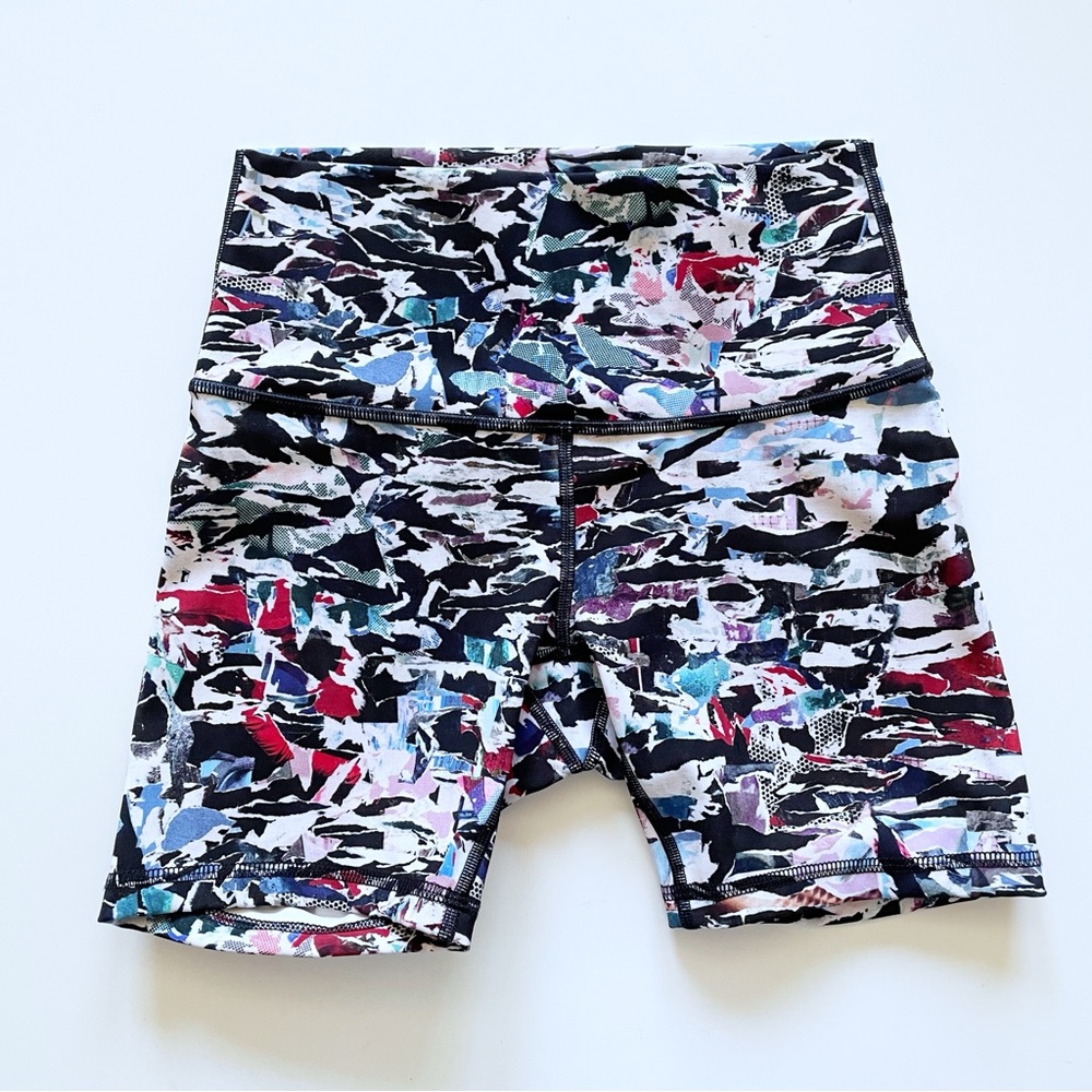 Lululemon Wunder Under Culture Clash High Rise Shorts Size 4